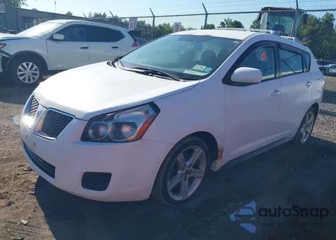 2009 Pontiac Vibe из США, поврежденный, VIN 5Y2SP67009Z400100